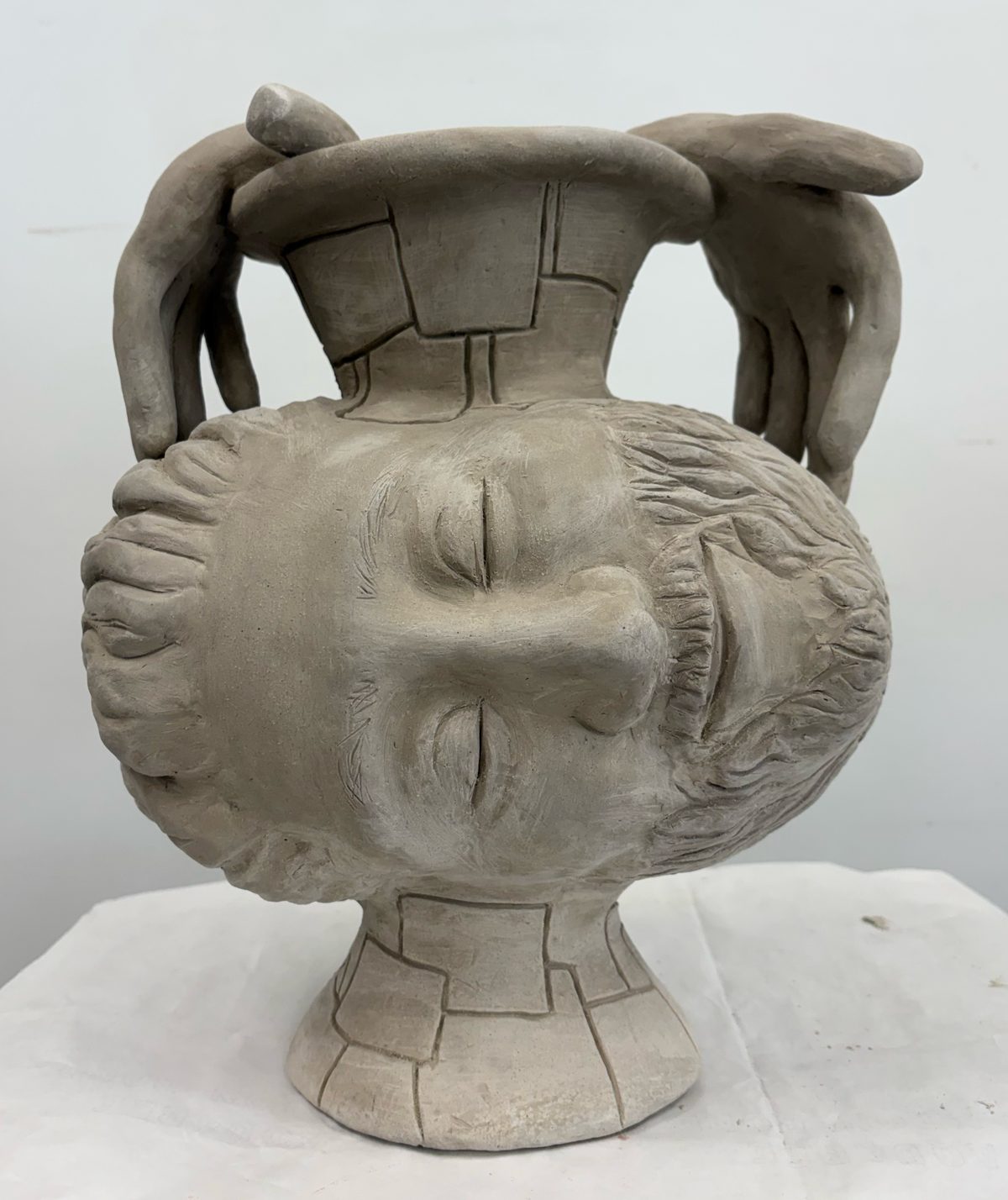 Vessel Portrait, unfired