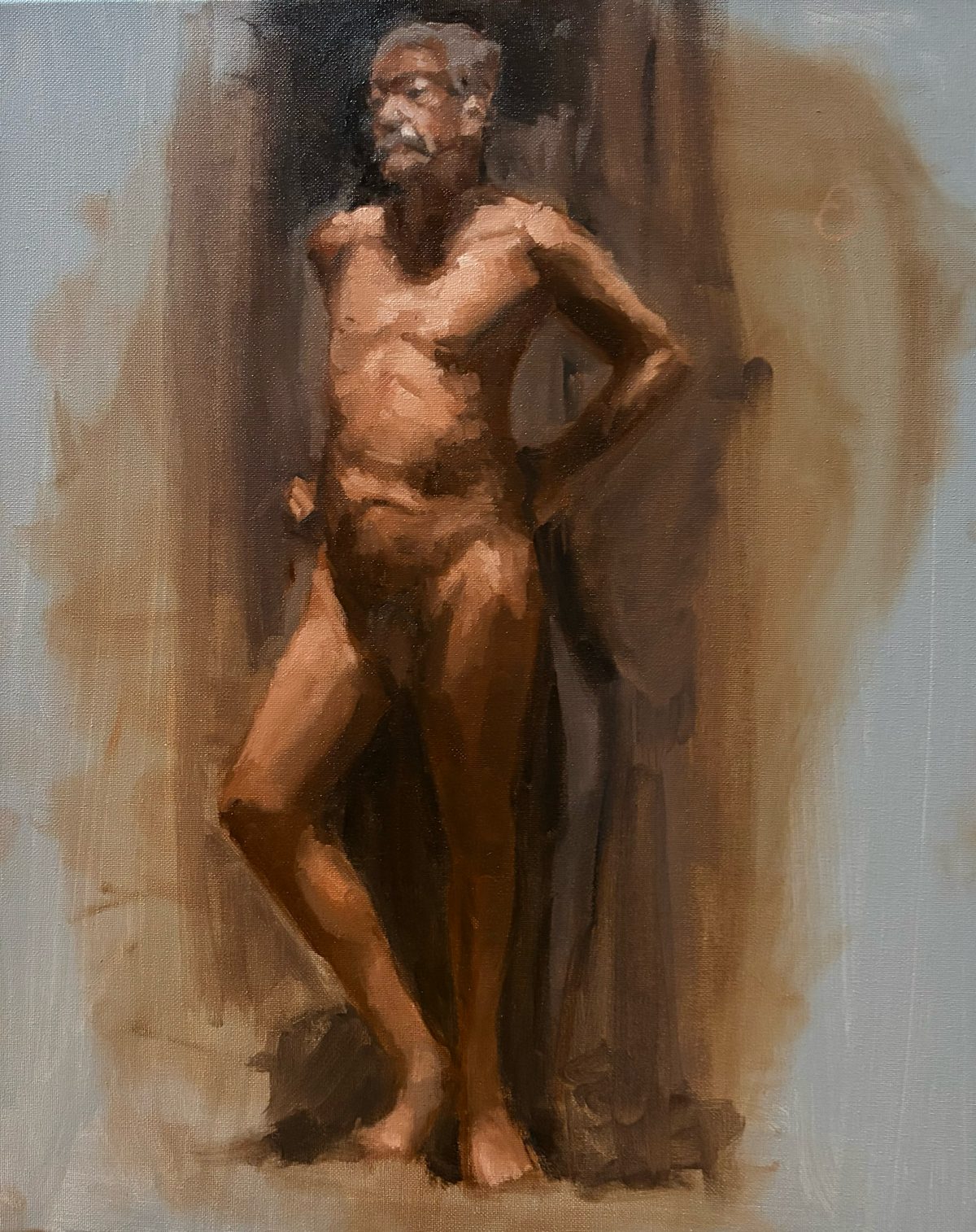 Gesture Study, Male, front