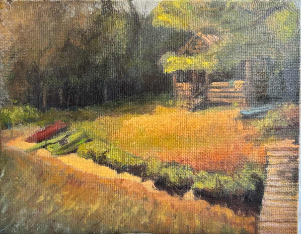 Kayaks and Cabin